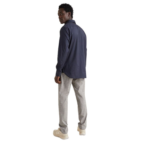 Camicia Uomo con colletto button down Blu TOMMY HILFIGER- Francavilla Moda